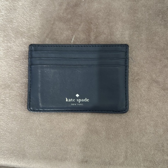 Kate Spade navy Card Holder - Picture 2 of 3